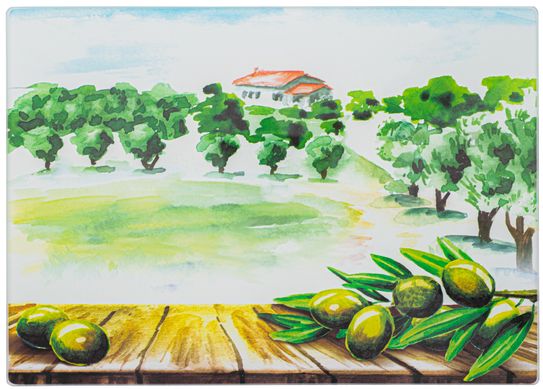Доска разделочная Viva Olives & Trees, 35х25 см