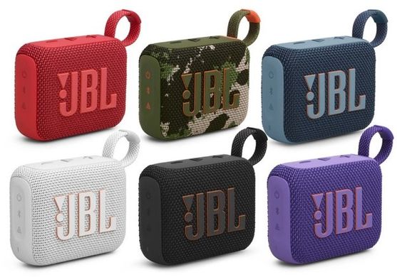 Портативная акустика JBL Go 4 Blue (JBLGO4BLU)