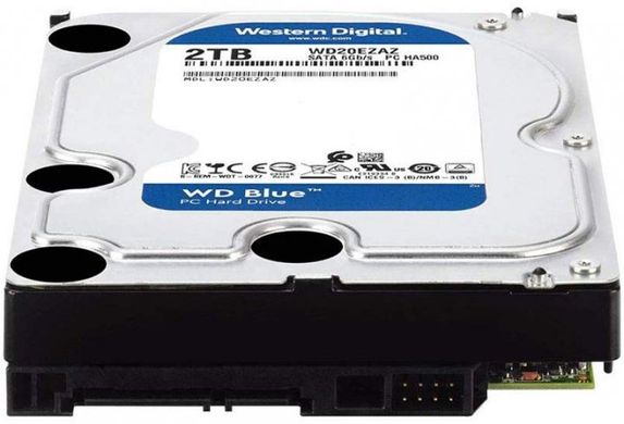 Жорсткий диск WD BLUE SATA 2TB 256MB (WD20EZAZ)