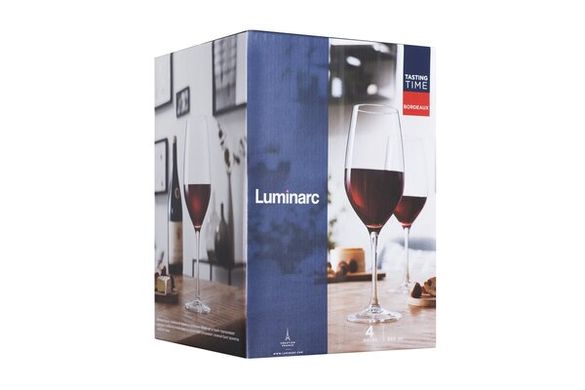 Келих Luminarc БОРДО /НАБОР/4X580 мл д/червоного вина (P6815/1)