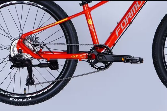 Велосипед AL 24" Formula ZEPHYR 3.0 DD CS рама-12" помаранчевий 2026