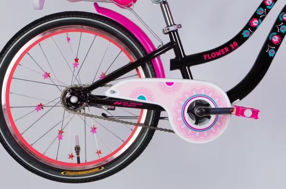 Велосипед ST 20" Formula Kid FLOWER PREMIUM BH рама-10" чорний з рожевим 2026