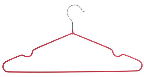 Набор вешалок для одежды Idea Home Red 40.5х21х0.3 см, 8 шт