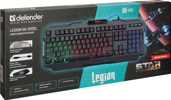 Клавиатура Defender (45010)Legion GK-010DL