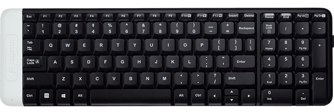 Клавіатура LogITech Wireless Keyboard K230 Black