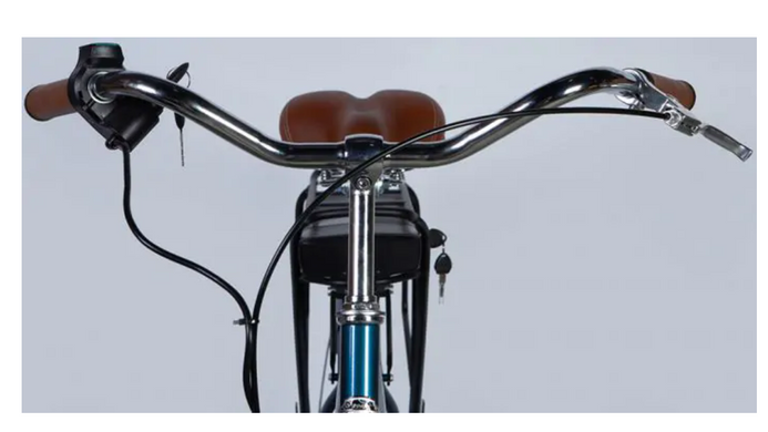 Електровелосипед 26" ST Dorozhnik eAQUAMARINE BH рама-17" 36B 12.5А*г 350Вт темно-синій YS 2055 2025