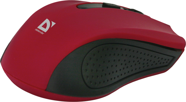 Миша Defender Accura MM-935 Wireless червоний