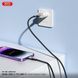 Кабель XO NBQ264A High Power Braided Type-C to Type-C - 240W - 2m Black фото 5