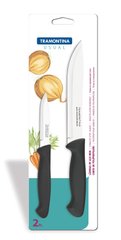 Ніж Tramontina USUAL набор ножів 2пр (76мм и 152мм) інд.блістер (23099/040)