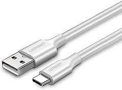 Кабель Ugreen US287 USB - Type-C Cable 1.5м (White)