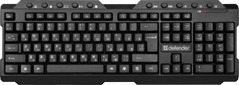Клавиатура Defender Element HB-195 Black (45195)