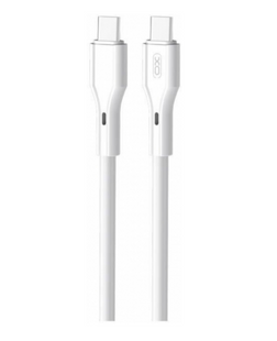 Кабель XO NB-Q231B Type-C to Type-C 1m 60W White