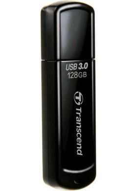 Флеш-драйв Transcend JetFlash 700 128GB USB 3.0 Чорний