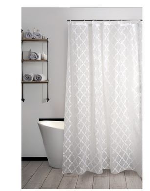 Шторка для ванної кімнати IDEA HOME DS-SC175 Grey-Olympic