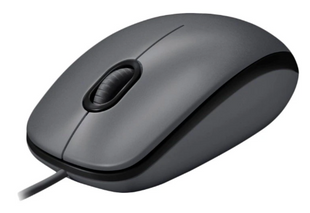 Миша комп'ютерна LogITech Mouse M100 Black (910-006652)