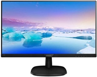 Монiтор TFT Philips 23.8" 243V7QSB/01 16:9 IPS DVI FlickerFree Black