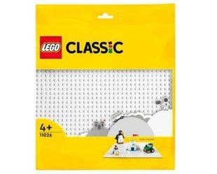 Конструктор LEGO Classic Базовая пластина белого цвета