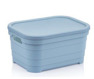 Корзина IDEA HOME 00638 Pyramid Blue 3.8л (24x18x12.5 см)