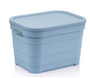 Корзина IDEA HOME 00639 Pyramid Blue 5л
