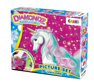 Набір для творчості CRAZE DIAMONDZ Picture Set Unicorn