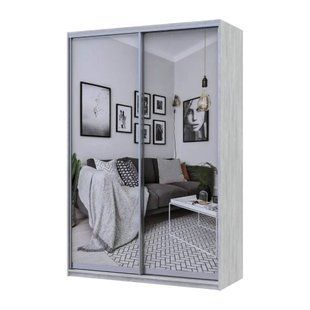 Шкаф купе Doros Сити Лайт Сосна Натти 2 Зеркала 150х60х225 (DRS-011966)