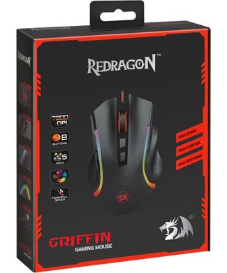 Миша Redragon Griffin USB Black (75093)