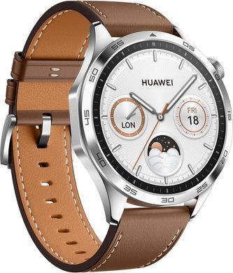 Смарт годинник Huawei Watch GT 4 46mm Classic Brown Leather
