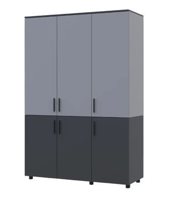 Шафа для одягу Doros Торн Антрацит/Сірий (DRS-012035)