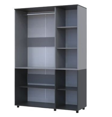 Шафа для одягу Doros Торн Антрацит/Сірий (DRS-012035)