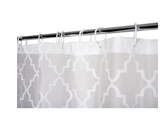 Шторка для ванної кімнати IDEA HOME DS-SC175 Grey-Olympic