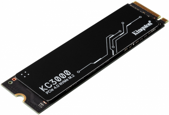 SSD накопитель Kingston 1TB M.2 KC3000 NVMe 2280 (SKC3000S/1024G)