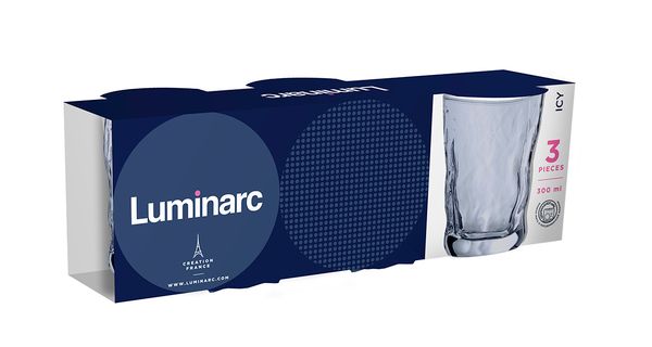 Набір склянок Luminarc Айсі Сяючий Графіт