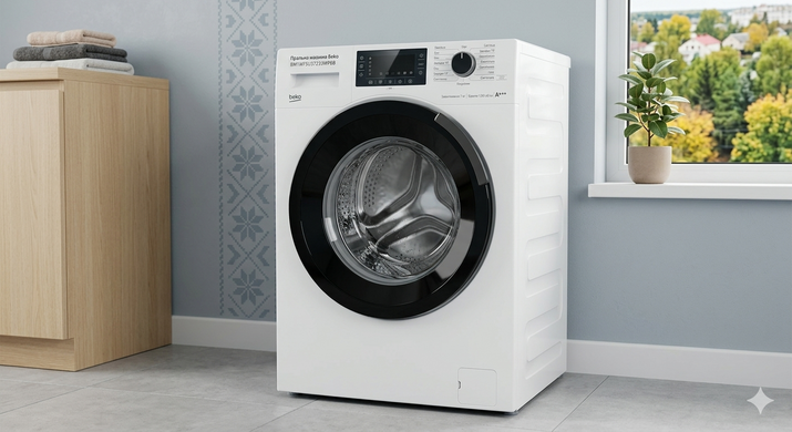 Пральна машина Beko BM1WFSU37233WPBB