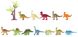 Игровые фигурки Dingua набор Динозавры 12 шт в тубусе фото 3