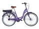 Электровелосипед 26" ST Dorozhnik eAQUAMARINE BH рама-17" 36B 12.5А*ч 350Вт фиолетовый YS 770 2025 фото 2